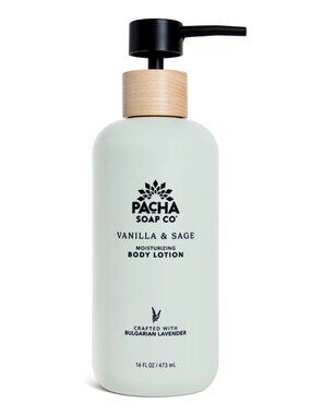 Pacha Soap Co. Vanilla & Sage Body Lotion 16oz